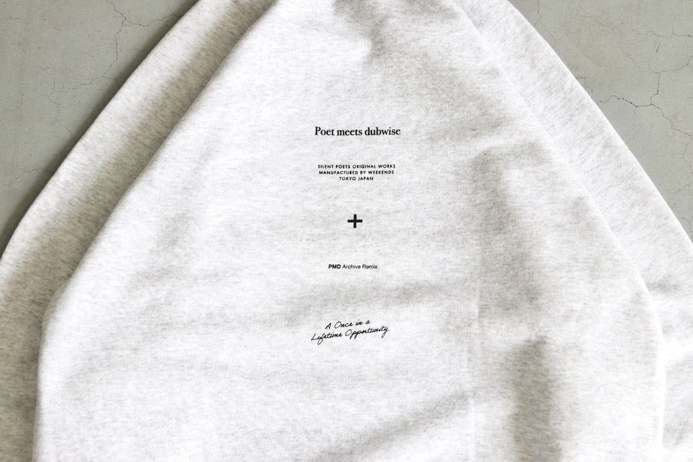 POET MEETS DUBWISE(ݥȥߡĥ֥磻) "LIFETIME Raglan Sleeve Sweat"