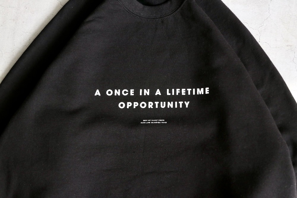 POET MEETS DUBWISE(ݥȥߡĥ֥磻) "LIFETIME Raglan Sleeve Sweat"