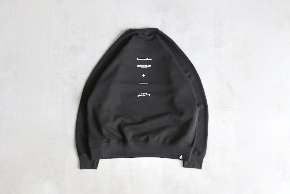 POET MEETS DUBWISE(ݥȥߡĥ֥磻) "LIFETIME Raglan Sleeve Sweat"