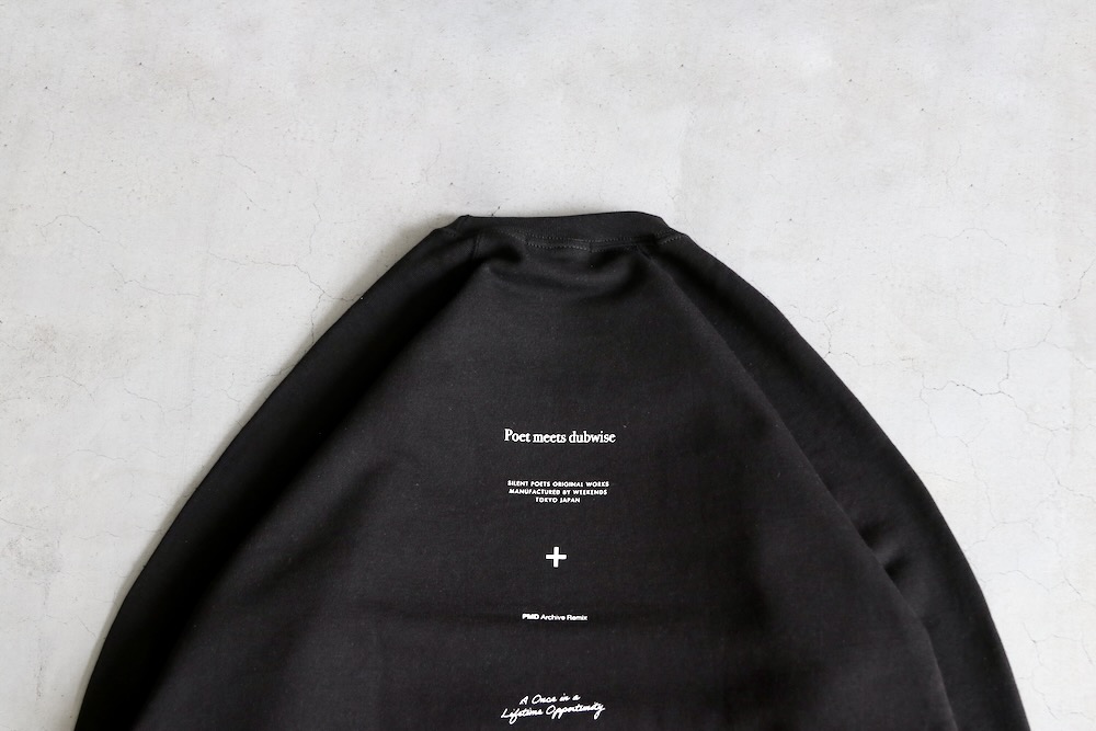 POET MEETS DUBWISE(ݥȥߡĥ֥磻) "LIFETIME Raglan Sleeve Sweat"