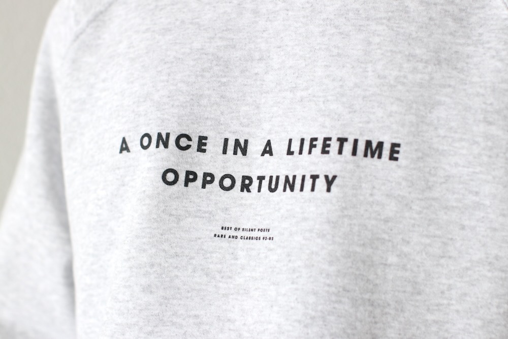 POET MEETS DUBWISE(ݥȥߡĥ֥磻) "LIFETIME Raglan Sleeve Sweat"