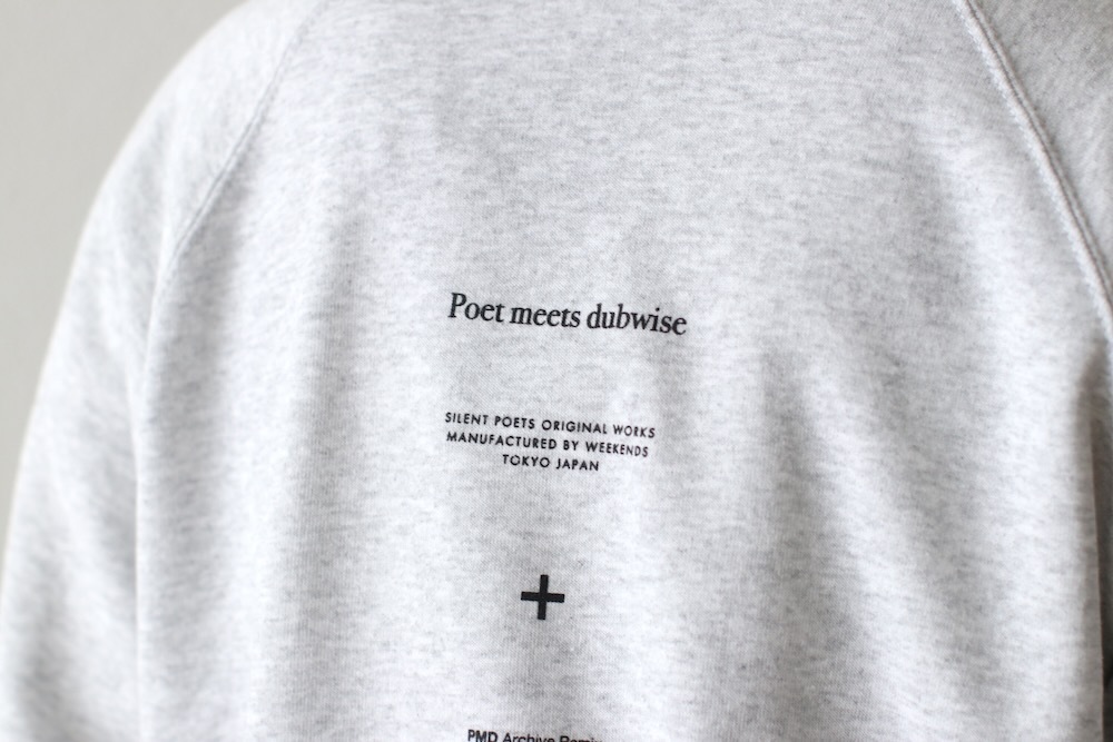 POET MEETS DUBWISE(ݥȥߡĥ֥磻) "LIFETIME Raglan Sleeve Sweat"