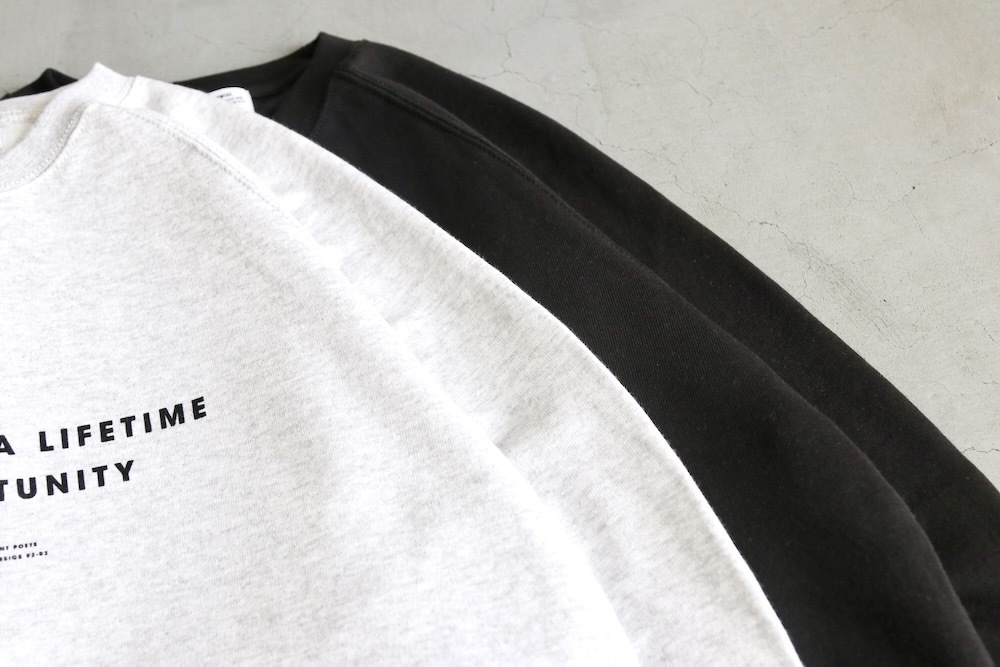 POET MEETS DUBWISE(ݥȥߡĥ֥磻) "LIFETIME Raglan Sleeve Sweat"