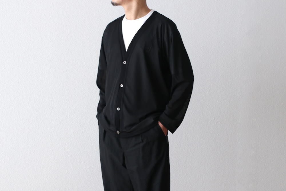 Needles(�ˡ��ɥ륺) "V Neck Cardigan - Poly Mesh"