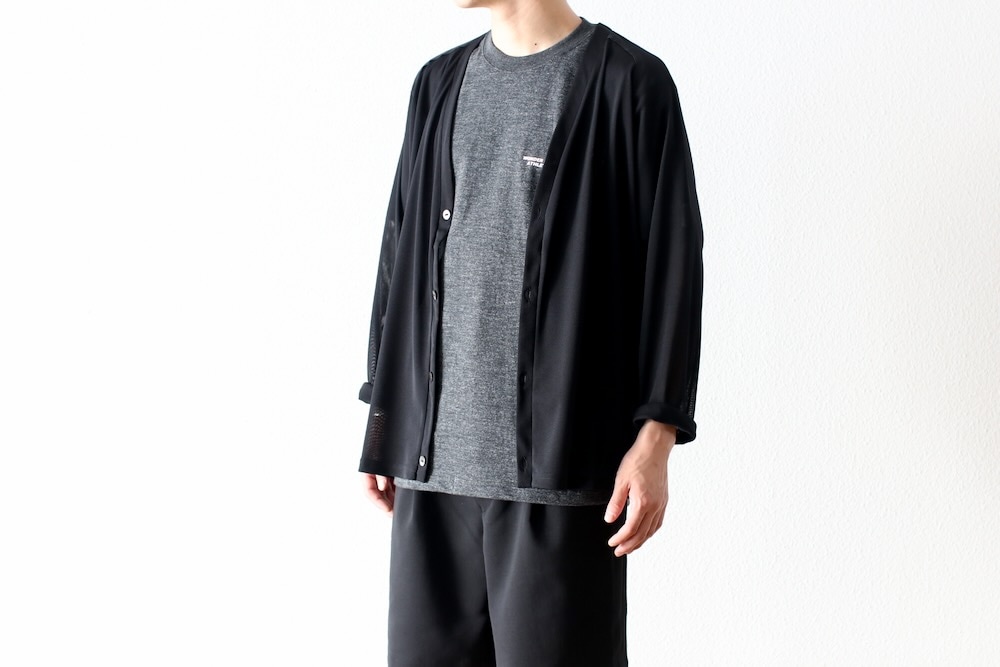 Needles(�ˡ��ɥ륺) "V Neck Cardigan - Poly Mesh"