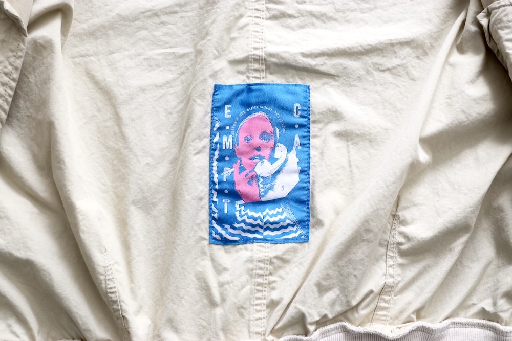 C.E(��������) "WASHED COTTON LIGHT ZIP JACKET"