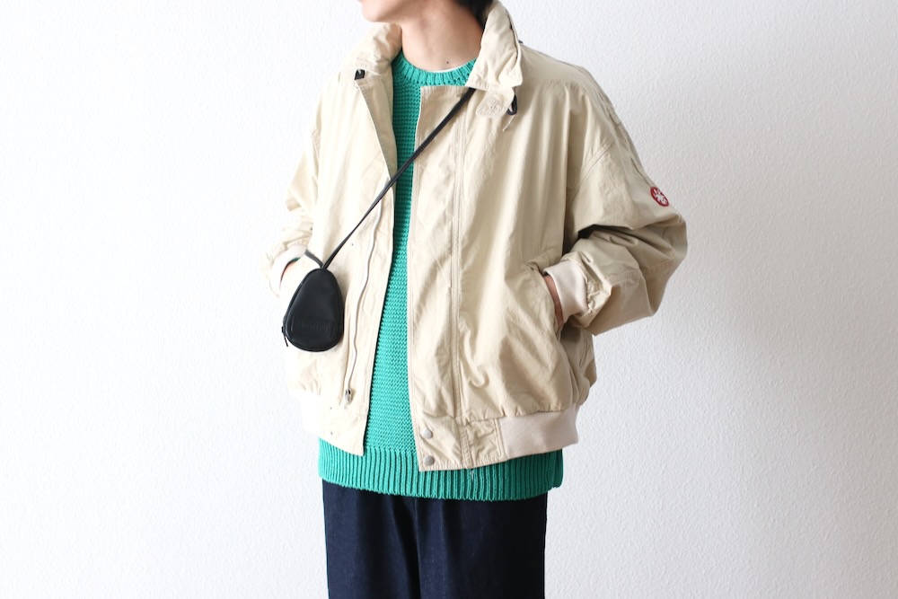 C.E(��������) "WASHED COTTON LIGHT ZIP JACKET"
