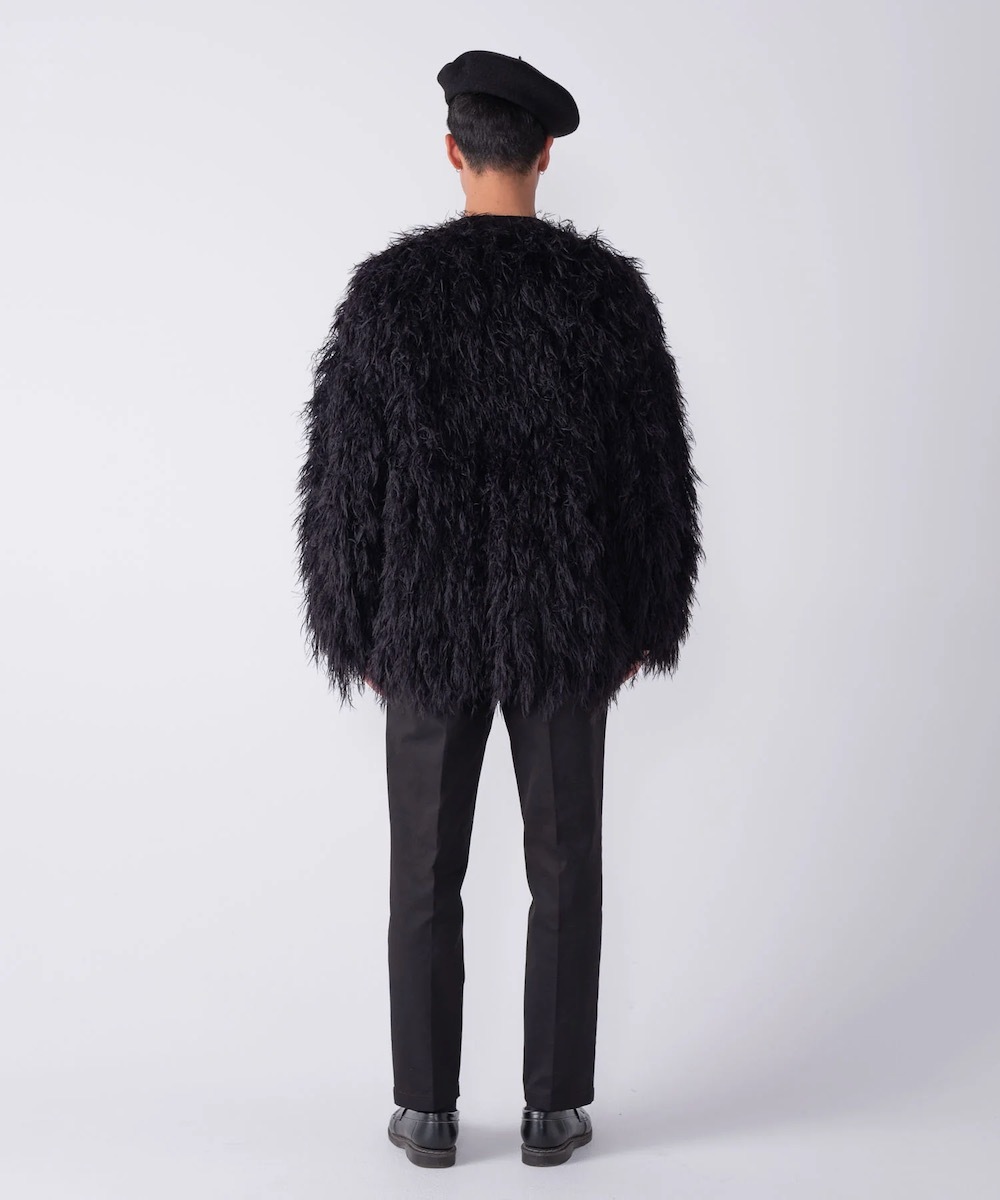 BEDWIN & THE HEARTBREAKERS�ʥ٥ɥ����󥢥�ɥ��ϡ��ȥ֥쥤��������"LONG HAIR MOHAIR CARDIGAN "CHEWBACCA""