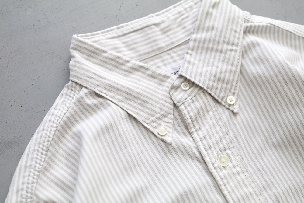 nanamica(�ʥʥߥ�) "Button Down Stripe Storm Shirt"