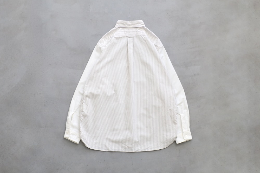 nanamica(�ʥʥߥ�) "Button Down Stripe Storm Shirt"