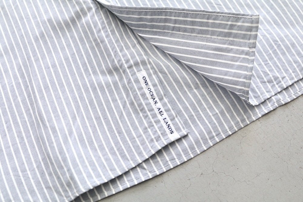 nanamica(�ʥʥߥ�) "Button Down Stripe Storm Shirt"