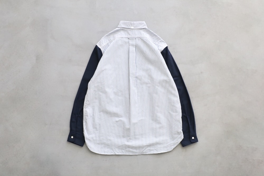 nanamica(�ʥʥߥ�) "Button Down Stripe Storm Shirt"
