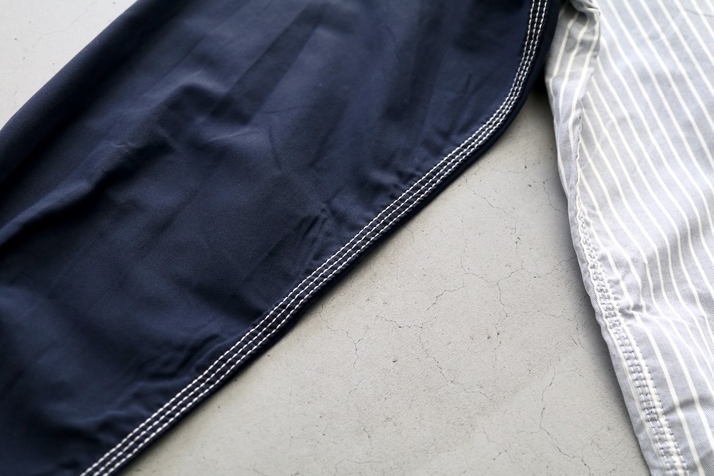 nanamica(�ʥʥߥ�) "Button Down Stripe Storm Shirt"