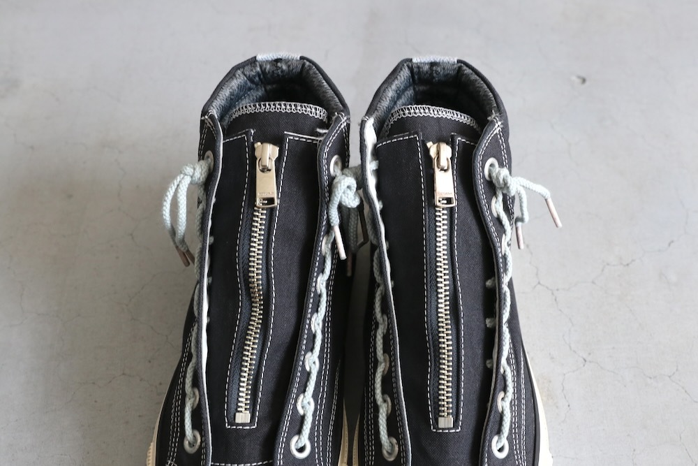 ��GORE-TEX / limited�� nonnative �� SPINGLE(�Υ�ͥ��ƥ��� �� ���ԥ󥰥�) "SPINGLE �� nonnative DWELLER TRAINER 2 HI COTTON CANVAS OVERDYED WITH GORE-TEX"