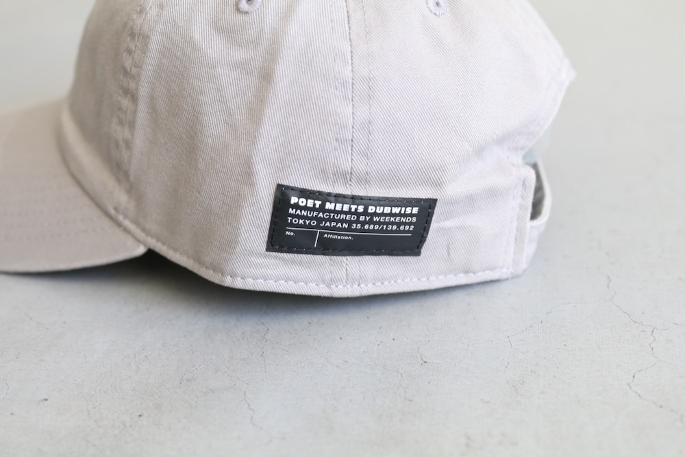 POET MEETS DUBWISE(�ݥ��ȥߡ��ĥ��֥磻��) "PMD LOGO Cap"