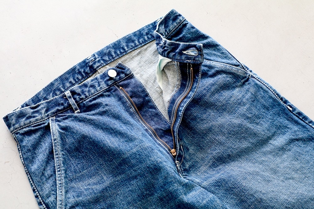 itten. (åƥ)"itten 06 Five Pocket Denim Pants -Vintage wash-"