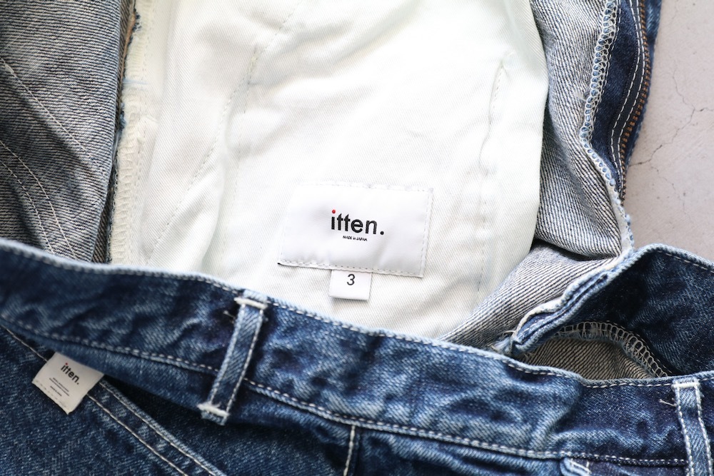 JAPAN MADEitten. (åƥ)"itten 06 Five Pocket Denim Pants -Vintage wash-"