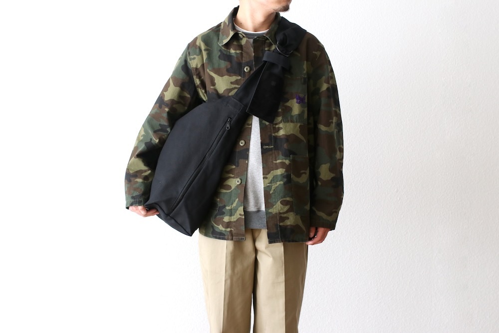 YOROZU（ヨロズ） JP/帆布 タスキショルダー1番 JP/帆布 タスキショルダー1番(FREE IVORY): YOROZU: MENS