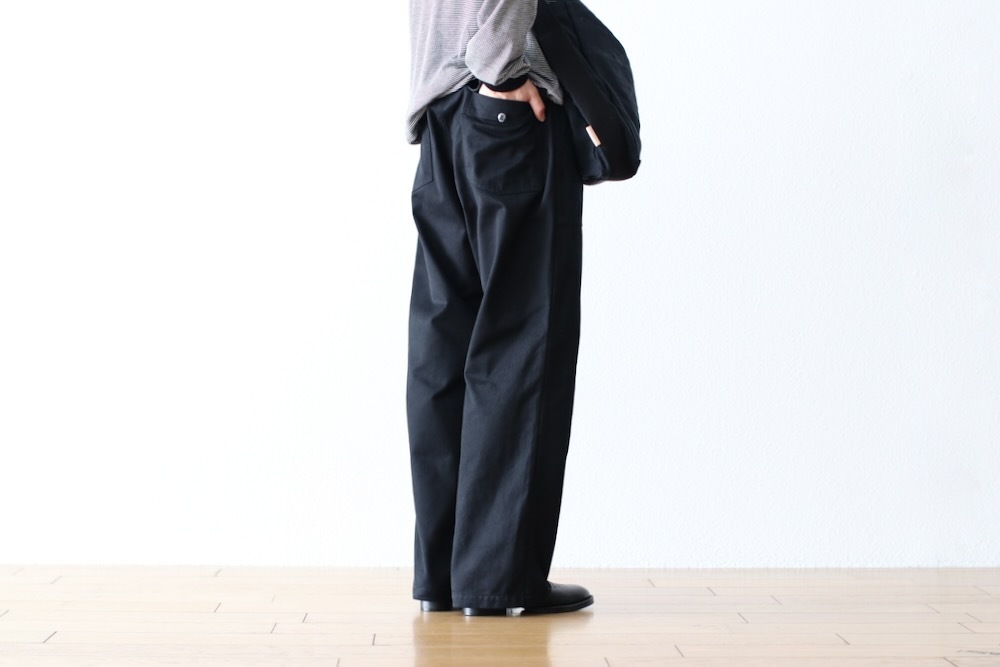新品未使用 CIOTA シオタ ベイカーパンツ サイズ3 CIOTA (シオタ) Baker Pants (Wide Straight) / ベイカーパンツ