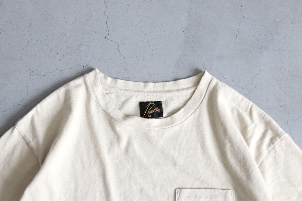 Needles(�ˡ��ɥ륺) "S/S Papillon Emb. Pocket Tee - Cotton Jersey"