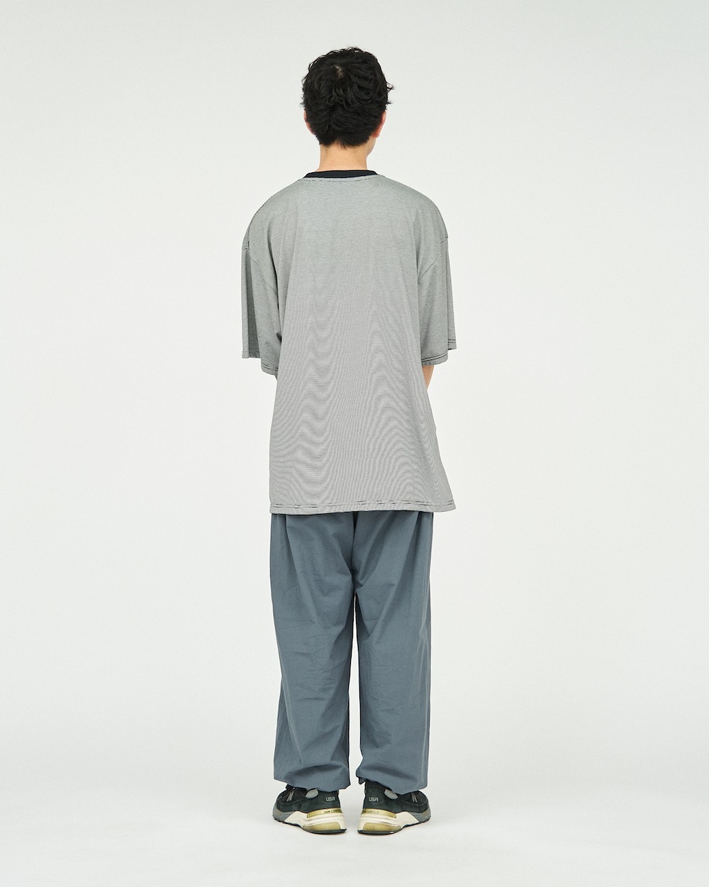 FreshService　MICRO BORDER S/S TEE　size L FreshService｜MICRO BORDER S/S TEE | 眠家オンラインストア