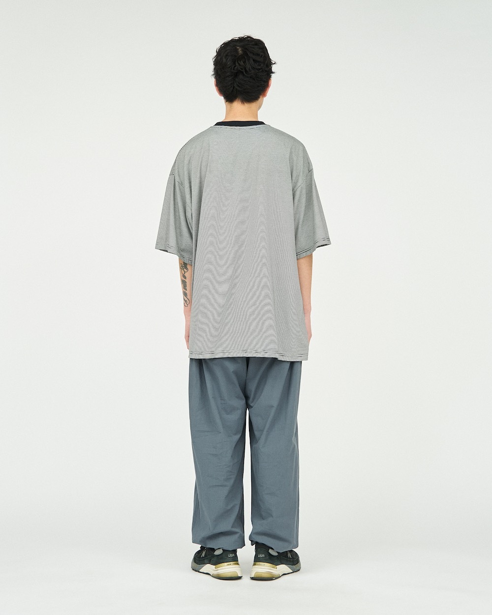 FreshService MICRO BORDER L/S TEE サイズM FreshService MICRO BORDER L/S TEE