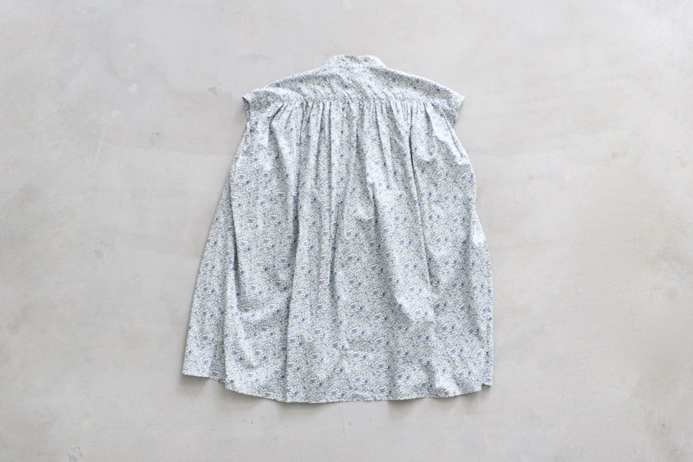 WOMEN'S】TOUJOURS（トゥジュー）“Pleated Sleeveless Long Shirt
