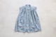 ��WOMEN'S��TOUJOURS�ʥȥ����塼�ˡ�Pleated Sleeveless Long Shirt - LIBERTY BLUE FLOWER PRINT COTTON CLOTH"