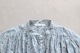 ��WOMEN'S��TOUJOURS�ʥȥ����塼�ˡ�Pleated Sleeveless Long Shirt - LIBERTY BLUE FLOWER PRINT COTTON CLOTH"