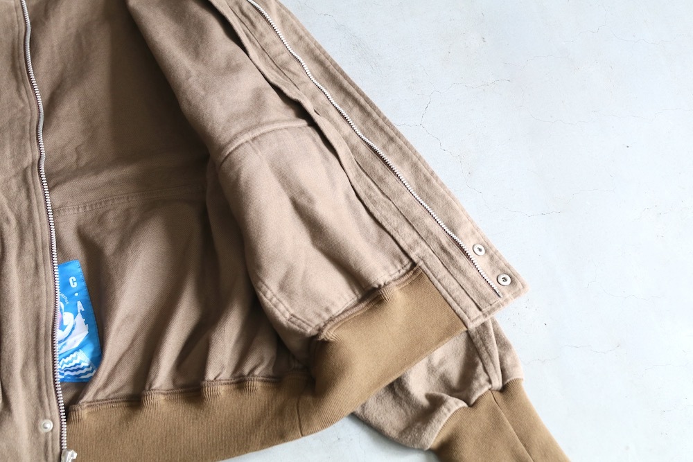 C.E(��������) "COTTON FLANNEL ZIP JACKET"
