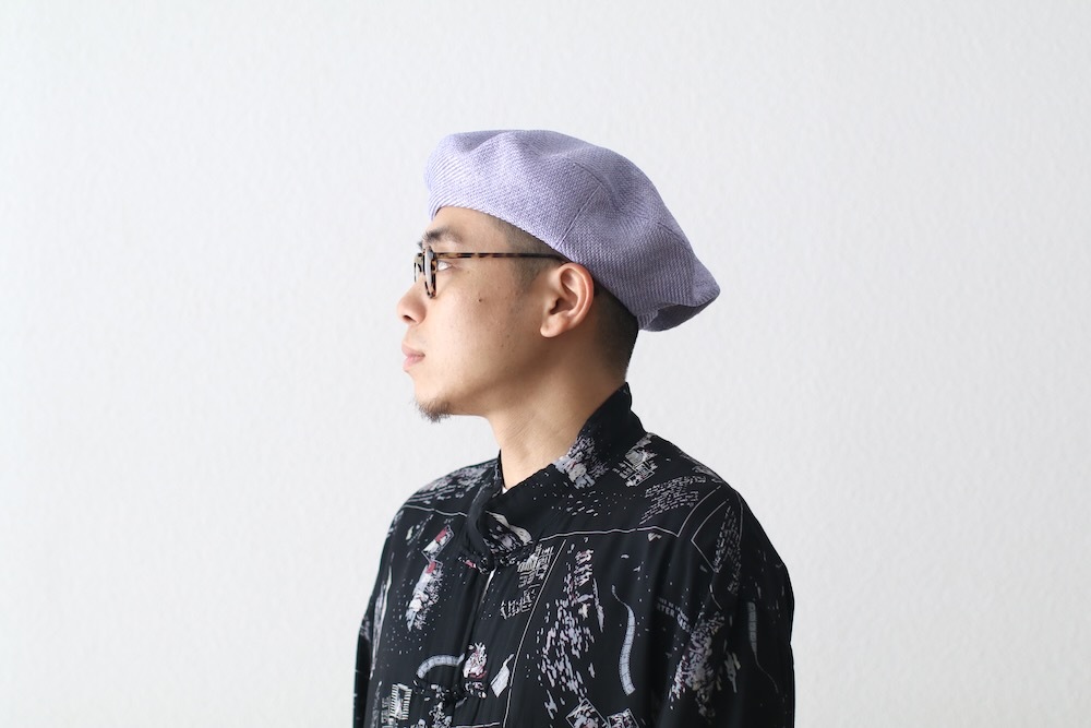 [10% > 15%OFF] ��unisex��KIJIMA TAKAYUKI(������ �����業) "Mesh beret - W-211026 -"