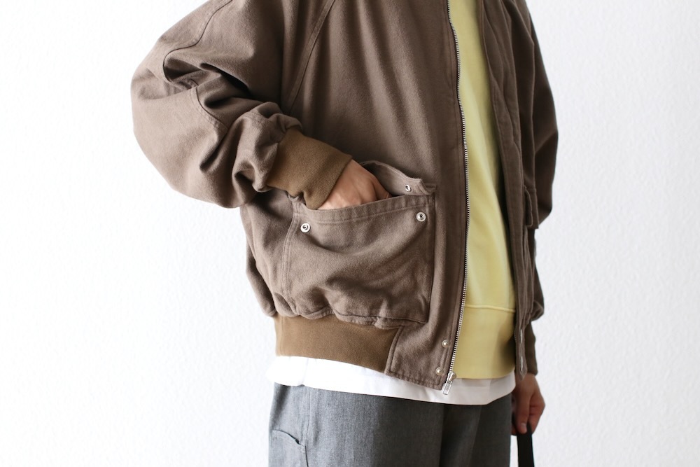 C.E(��������) "COTTON FLANNEL ZIP JACKET"