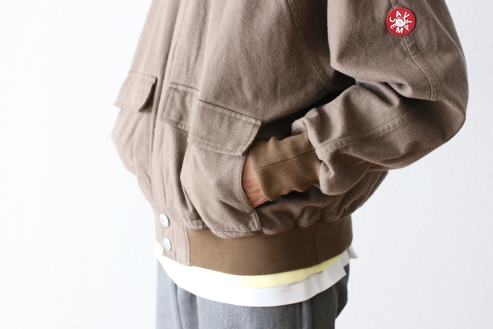 C.E(��������) "COTTON FLANNEL ZIP JACKET"