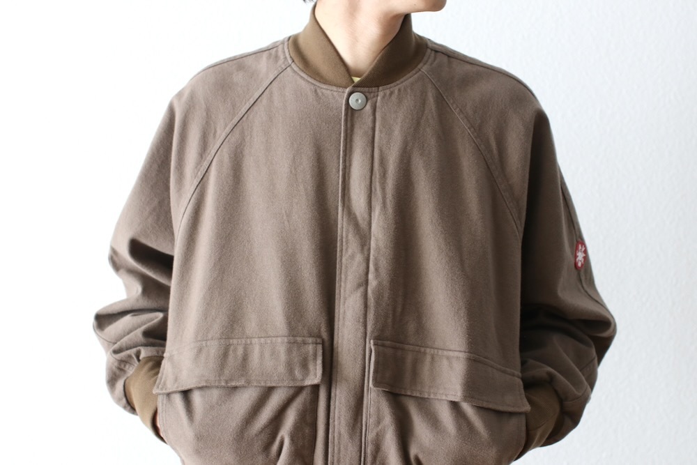C.E(��������) "COTTON FLANNEL ZIP JACKET"