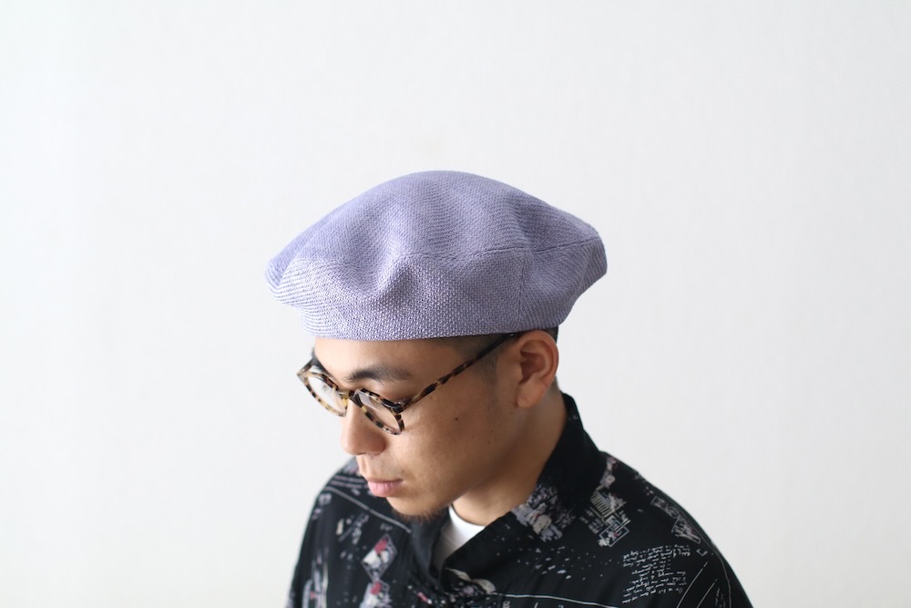 [10% > 15%OFF] ��unisex��KIJIMA TAKAYUKI(������ �����業) "Mesh beret - W-211026 -"