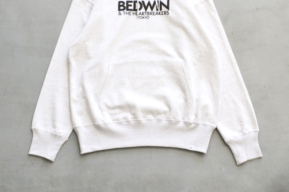 BEDWIN & THE HEARTBREAKERS�ʥ٥ɥ����󥢥�ɥ��ϡ��ȥ֥쥤��������"L/S PRINTED HOODIE "RIDLEY""