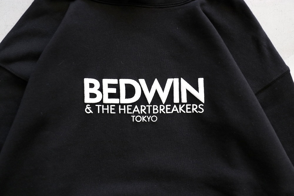BEDWIN & THE HEARTBREAKERS�ʥ٥ɥ����󥢥�ɥ��ϡ��ȥ֥쥤��������"L/S PRINTED HOODIE "RIDLEY""
