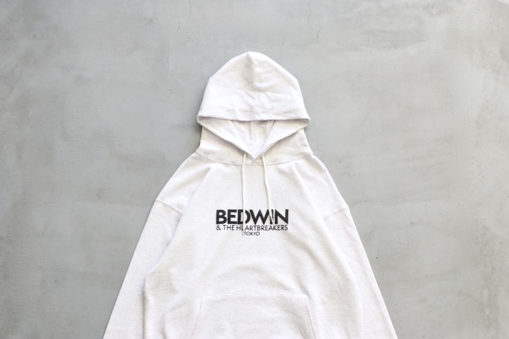 BEDWIN & THE HEARTBREAKERS�ʥ٥ɥ����󥢥�ɥ��ϡ��ȥ֥쥤��������"L/S PRINTED HOODIE "RIDLEY""