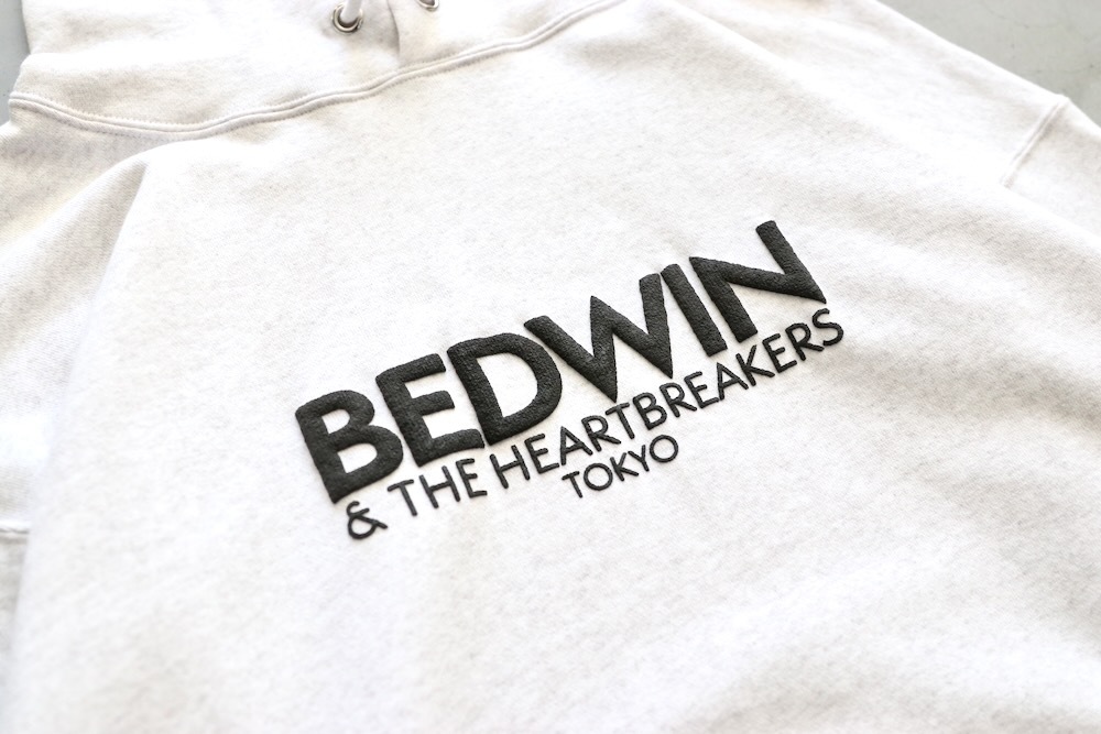 BEDWIN & THE HEARTBREAKERS�ʥ٥ɥ����󥢥�ɥ��ϡ��ȥ֥쥤��������"L/S PRINTED HOODIE "RIDLEY""