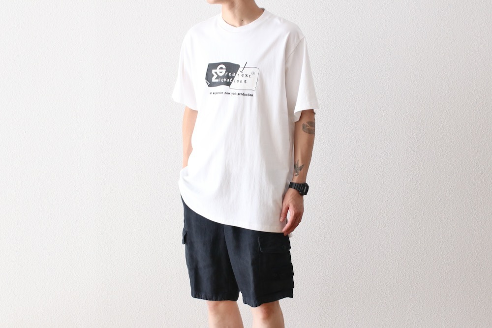 ��limited��Engineered Garments �� EXPANSION NY (���󥸥˥����ɥ������� �� �������ѥ󥷥�� �˥塼�衼��) ��EG x EXP GREATEST ELEVATIONS TEE��