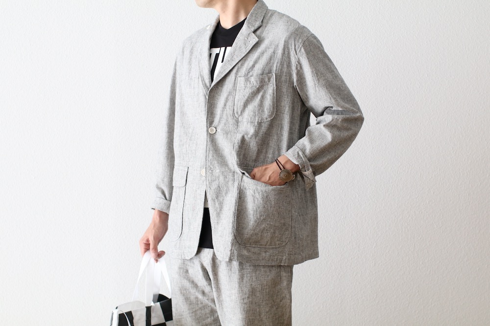 Engineered Garments (���󥸥˥����ɥ�������) "Loiter Jacket- CL Melange"