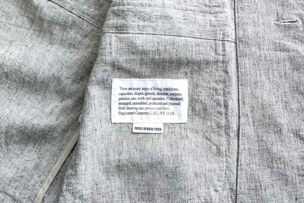 Engineered Garments (���󥸥˥����ɥ�������) "Loiter Jacket- CL Melange"