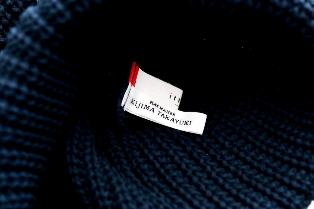 ��limited��itten. �� KIJIMA TAKAYUKI (���åƥ�ߥ����� �����業) "Cotton Knit Cap 007"