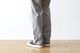 nonnative(�Υ�ͥ��ƥ���) "OFFICER CHINO TROUSERS COTTON DOBBY STRIPE PIGMENT DYE"