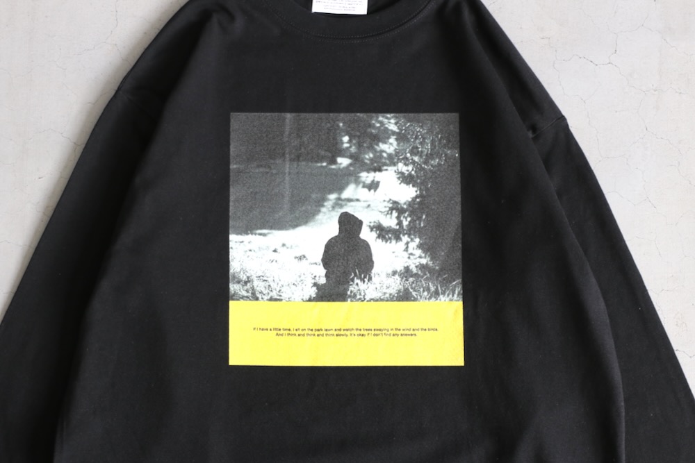POET MEETS DUBWISE(�ݥ��ȥߡ��ĥ��֥磻��) "THINK SLOWLY L/S T-shirt"