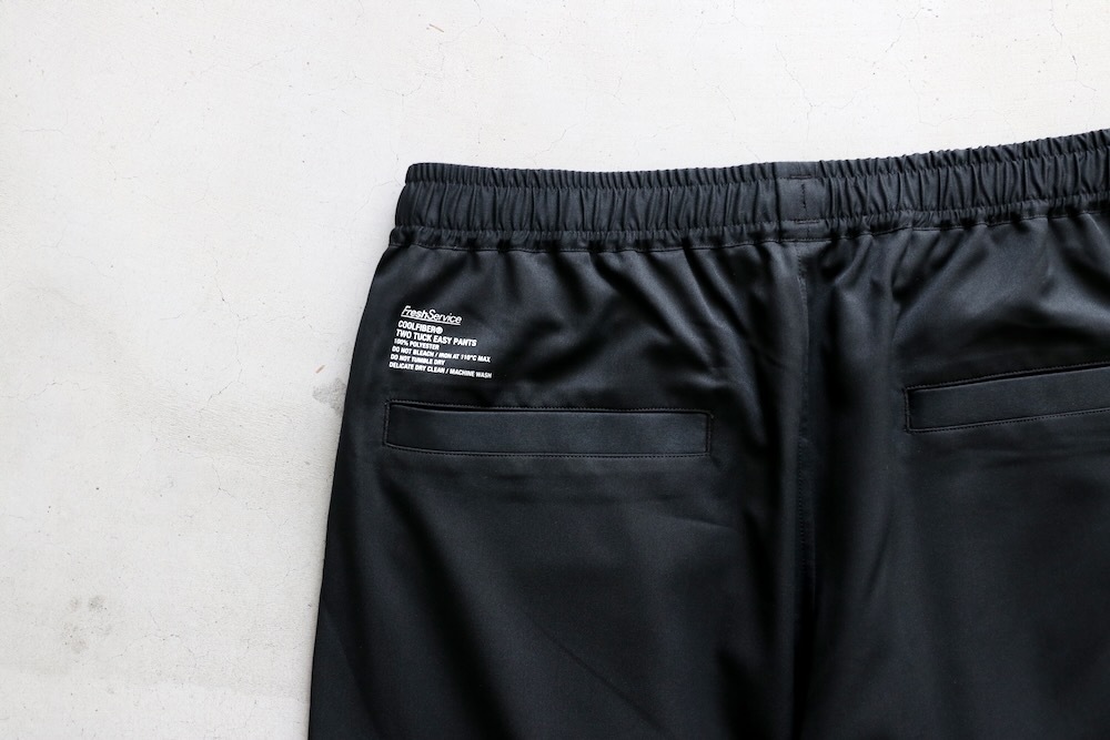 FreshService(�ե�å��奵���ӥ�) "COOLFIBER TWO TUCK EASY PANTS"