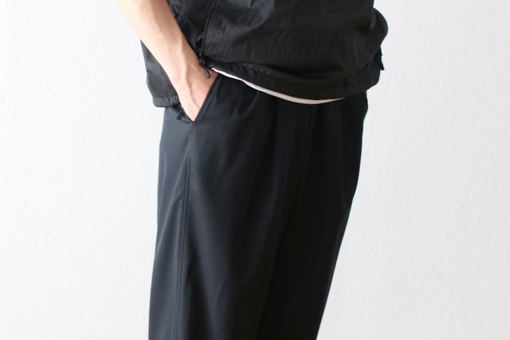 FreshService(�ե�å��奵���ӥ�) "COOLFIBER TWO TUCK EASY PANTS"