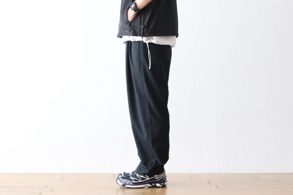FreshService(�ե�å��奵���ӥ�) "COOLFIBER TWO TUCK EASY PANTS"