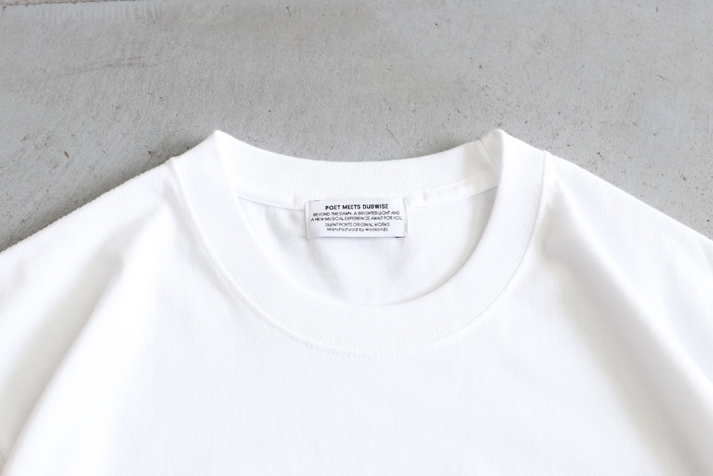 POET MEETS DUBWISE(ݥȥߡĥ֥磻) "TIME IS NOT INFINITE T-Shirt"