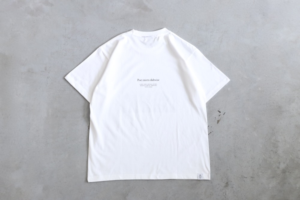 POET MEETS DUBWISE(ݥȥߡĥ֥磻) "TIME IS NOT INFINITE T-Shirt"